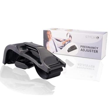 Imagem de Stylvio Ajustador de cinto para gravidez, forte aderência com instalação rápida e fácil para maior conforto durante a gravidez
