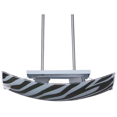 Imagem de Pendente Quadrado Grande Zebra, Attena, 1330 Gde Pt, Preto