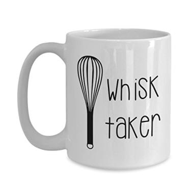 Imagem de Caneca para assar, canecas temáticas para assar, xícara de café de cacau quente, chá divertido, ideia de