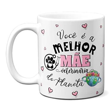 Imagem de Caneca Especialista Em Cuidar Melhor Mãe Veterinária (Branca)