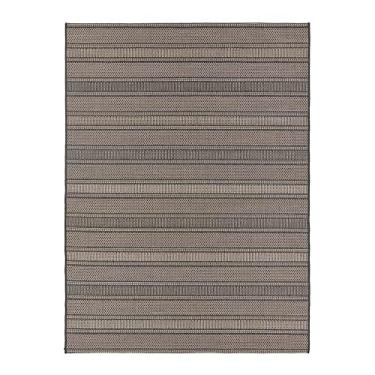 Imagem de Tapete para Sala Sisal Eco-nature Riscas 56 Chumbo 2,50x3,00m - J Serrano