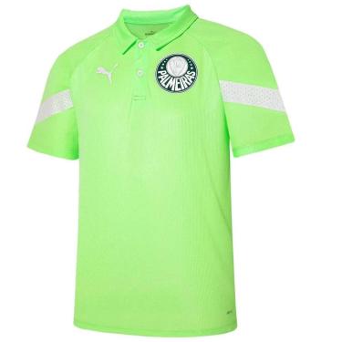 Imagem de Camiseta Puma Palmeiras Polo Sep Training 77348 Masculino-Masculino