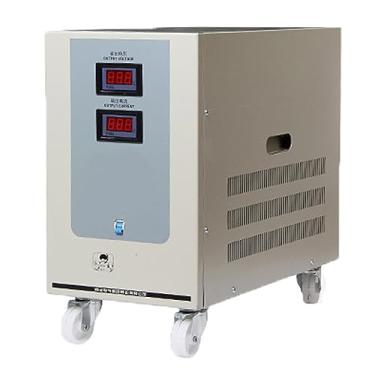 Imagem de Estabilizador de tensão de 3000 W, doméstico de 220 V, totalmente automático, com visor de LED, regulador de tensão CA de alta precisão, equipamento de controle elétrico