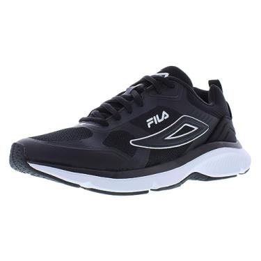 Imagem de Fila Mens Memory Skyrainer Athletic and Training Shoes Black 7.5 Medium (D)