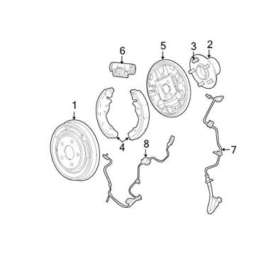 Imagem de Cubo de freio a disco Mopar 4766719AB