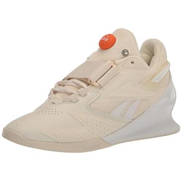 Imagem de Reebok Tênis feminino Legacy Lifter II, Branco/Laranja Smash, 35