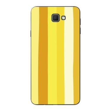 Imagem de Capa Case Capinha Samsung Galaxy  J7 Prime Arco Iris Amarelo - Showcas