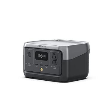 Imagem de EF ECOFLOW RIVER 2, 120V, Estação Elétrica Portátil Bateria, 256Wh/Carregamento Rápido de 1 hora, Uso em caso de falha de energia