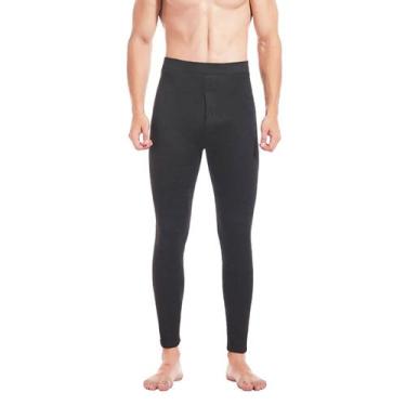 Imagem de Calça Térmica Frio Intenso Segunda Pele Masculina - Modelo Legging Tam