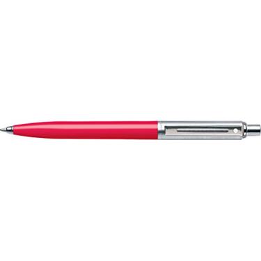 Imagem de Sheaffer Caneta esferográfica Sentinel Signature Lacquer Rose Red e tampa cromada escovada
