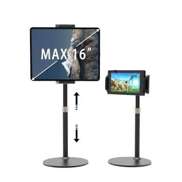 Imagem de MAGIPEA Suporte e suporte para tablet, suporte ajustável para mesa, estável, compatível com iPad Pro 12,9, 11, 10,2, Mini, Kindle, Switch, Nexus, Tab, tela portátil e a maioria dos dispositivos de 4,7 a 14 polegadas