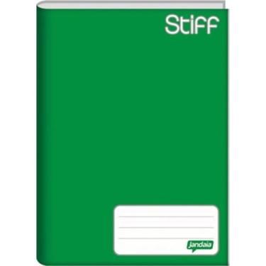 Imagem de Jandaia - Caderno Brochura Stiff 1/4 Verde 96Fls