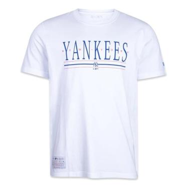 Imagem de Camiseta New Era New York Yankees Golf Culture Branco-Masculino