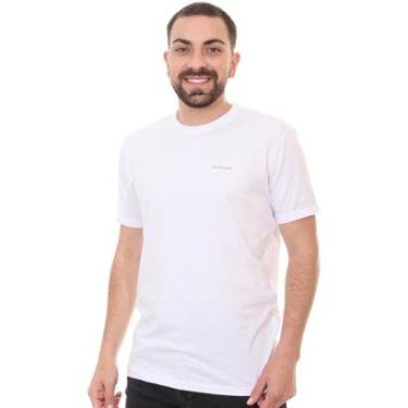 Imagem de Camiseta Calvin Klein Jeans Masculina Black New Logo Branca-Masculino