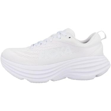 Imagem de HOKA ONE ONE Tênis de caminhada feminino, 35, Branco/Branco, 39