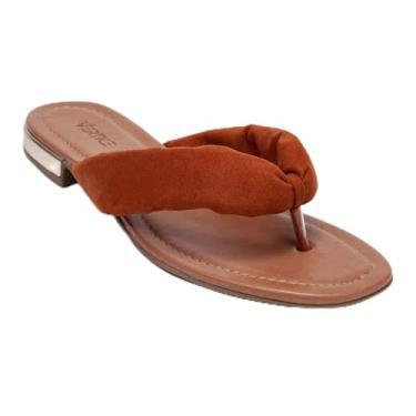 Imagem de Rasteira Feminina Conforto - Cacau 37