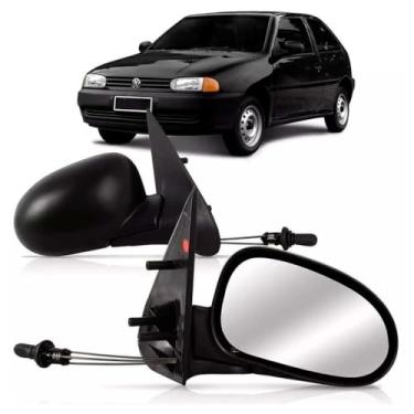 Imagem de Retrovisor Gol 1995 1996 1997 1998 1999 2 Portas Direito Com Controle