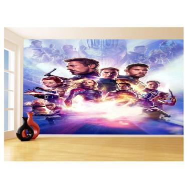 Imagem de Papel De Parede 3D Heróis Vingadores Ultimato 3,5M Nhma287