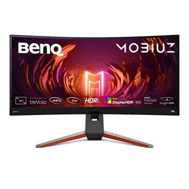 Imagem de Monitor Gamer BenQ MOBIUZ Curvo EX3410R 34" 1ms 144Hz Ultra Wide