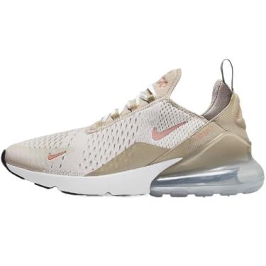 Imagem de Nike Shox Q'Vida feminino, Creme/óxido de ferrugem - cáqui, 47