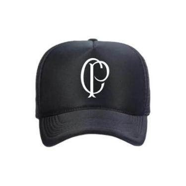 Imagem de Boné Blck Trucker Kids Timão Infantil - Preto-Masculino