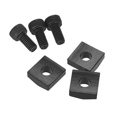 Imagem de Guitarra Elétrica Tremolo Bridge String Locks de Travamento de Cordas Bloco de Porca de Metal E Braçadeira Parafusos Tavados Acessórios de Peças de Guitarra, Pacote de 3 Conjuntos