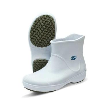 Imagem de Bota Cano Baixo Soft Works Profissional 44 Branco  Bb85   Soft Works