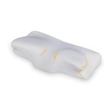 Imagem de Travesseiro Ortopédico Pro 2 em 1 Cervical com Apoio para os Braços - Ideal para quem tem Dor nas costas, no Pescoço, Tendinite ou Bursite - O Melhor Travesseiro Ergonômico OrtoGold®