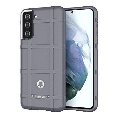 Imagem de LABILUS Capa para S21+ 5G, (Série Rugged Shield) Capa protetora tática tática de armadura sólida de TPU compatível com Galaxy S21+ (6,7 polegadas) - cinza concreto