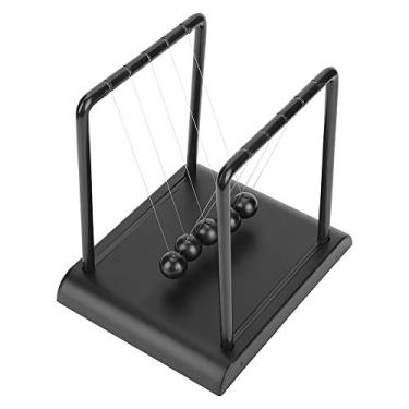Imagem de Newton Cradle Balance Balls Brinquedo de Mesa Com Lei de Conservação de Impulso, Energia e Ornamentos de Pêndulo para Decoração de Casa, Sala de Estudo