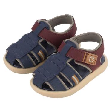 Imagem de Sandalia Infantil Menino Cartago Kids Mini Ii Pescador 12210