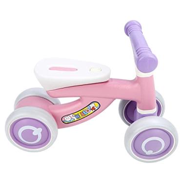 Imagem de Brinquedos de Bicicleta para Equilíbrio de Bebês, Bicicleta Divertida e Segura para Crianças de 18 Meses ou Mais para Uso Interno e Externo