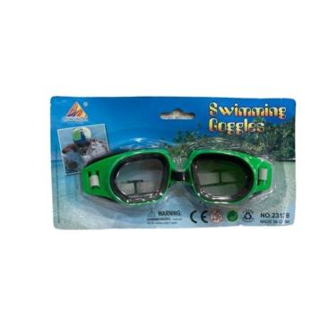 Imagem de Óculos Natação Infantil Anti Embaçante Piscina Mergulho Cor:verde