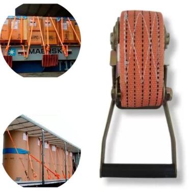 Imagem de Catraca Para Cinta Amarração Carga Caminhão Carreta Ate 5 Toneladas - 