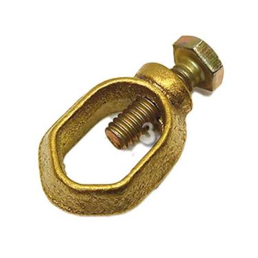 Imagem de Kit 10 Grampo de Aterramento Terra Conector para Haste de 1/2 até 5/8 