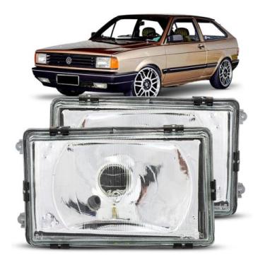 Imagem de Par farol dianteiro gol quadrado 87 88 89 90 orgus ld le