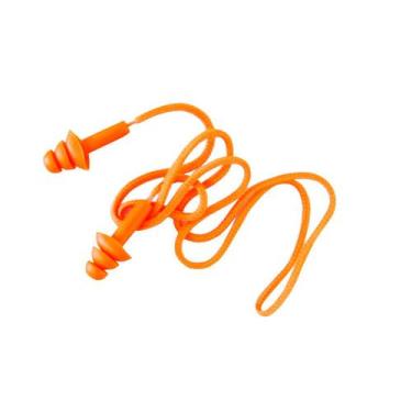 Imagem de Kit 10PC Protetor Auricular Auditivo Tampão de Ouvido Cg38k Com Cordão