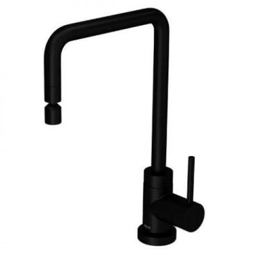 Imagem de Misturador Monocomando de Mesa para Cozinha Spin Black Matte - Deca