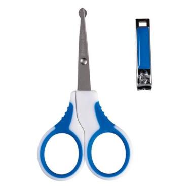 Imagem de Kit Manicure Baby C/ Tesoura Arredondada E Cortador de Unha - MARCO BO