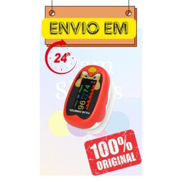 Imagem de Oxímetro neonatal, infantil e pediátrico de 0 a 12 anos monitor de sat