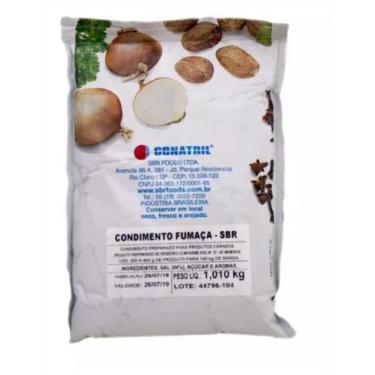 Imagem de Condimento Fumaça Em Pó SBR Pacote 1 kg - Conatril