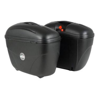 Imagem de Baú Mala Lateral Bauleto Givi E21 Bauleto 21 Litros Com Chave Par