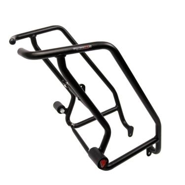 Imagem de Protetor de Motor e Carenagem Coyote Com Apoio para Pés Preto - Pop 110i ES ano 2024 em Diante - Honda