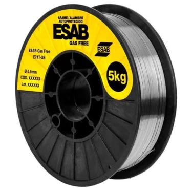Imagem de Arame Tubular Esab Auto Protegido Gas Free 0,80Mm E71Tgs 5Kg