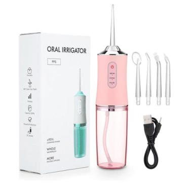 Imagem de Irrigador Recarregavel Portatil Limpeza Oral Imediato Cor Branco - DES