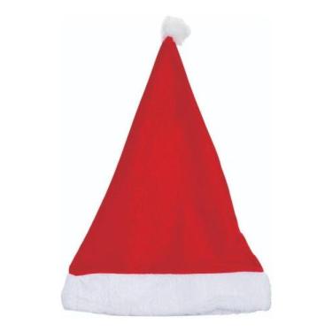 Imagem de Gorro Touca De Papai Noel Linha Luxo Veludo Natal - Art Christmas