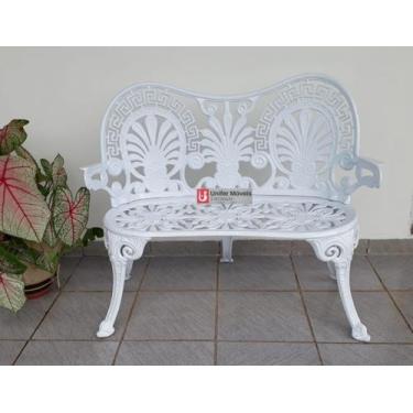 Imagem de Banco de Jardim Palmeira em Alumínio Fundido Unifer Móveis