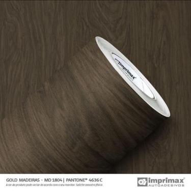 Imagem de Papel de Parede Adesivo Lavavél Gold Vinil Madeira Demolicao 1,00 X 0,