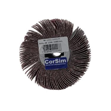 Imagem de Roda Corsi-rol de Lixa d. 100x100mm G.40 Unidade - Corsim