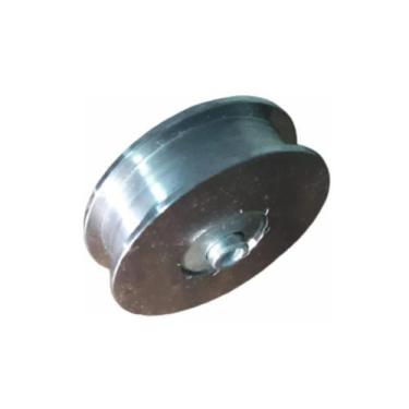 Imagem de Roldana Para Portão Canal Quadrado 4 Para Corrente Moto - Trimetal